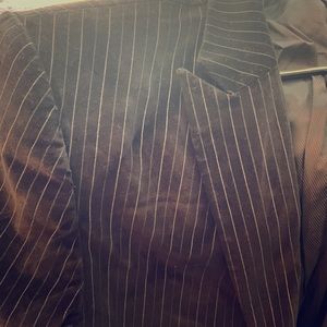 Men’s jacket black stripped